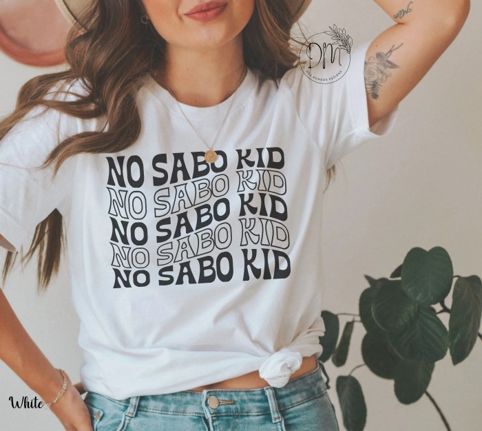 No sabo kid words list