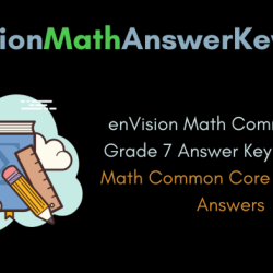 Envision math grade 7 answer key pdf