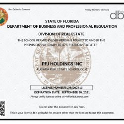 Florida real estate license voluntary inactive